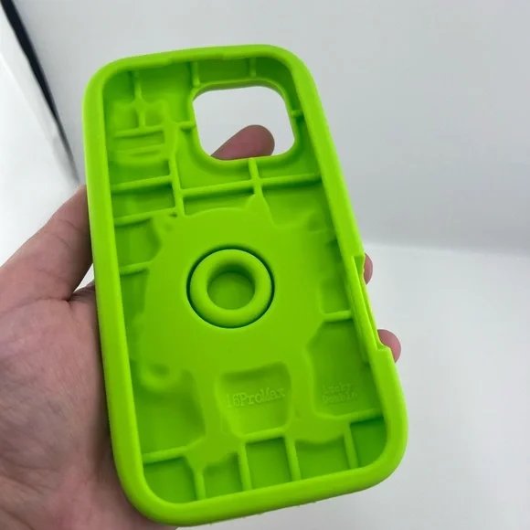 Adorable 3D Monster Silicone Phone Case - iPhone 16 Pro Max - Picture 5 of 6